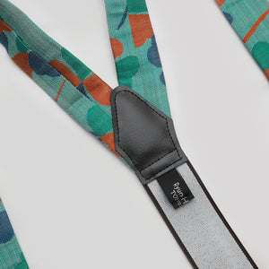 Nishijin Woven Suspender Clover